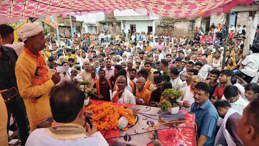 धीरा पंचायत में उपमुख्यमंत्री विजय सिन्हा का जनकल्याण संवाद, विकास योजनाओं की दी जानकारी